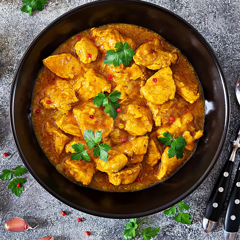 Poulet Vindaloo